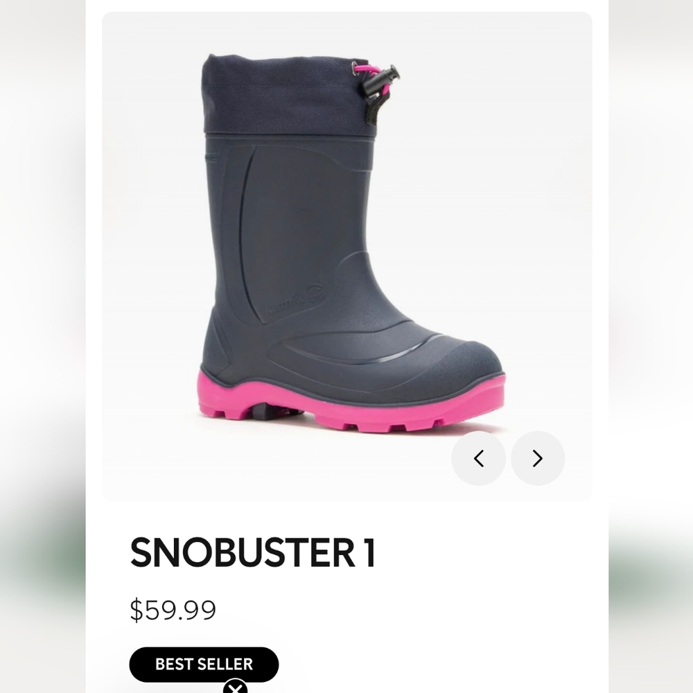 New Slush Boots Bestseller Big Girls 5